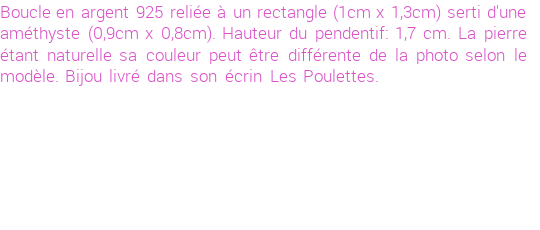 Drôle de créations de Bijoux Fantaisie, c'est un design inattendu que nous réservait Stephanie Ducauroix. Créé avec passion, ces Bijoux Fantaisie en Argent sauront combler chaque Femme amateur de bijoux et accessoires originaux. Il en reste 1 exemplaire, commandez rapidement. Le bijou vous sera expédié directement du site www.lespoulettes-bijoux.fr.