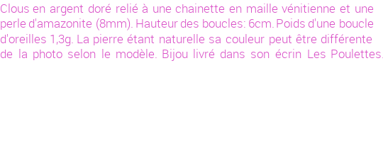 Drôle de créations de Bijoux Fantaisie, c'est un design inattendu que nous réservait Stephanie Ducauroix. Créé avec passion, ces Bijoux Fantaisie en Argent sauront combler chaque Femme amateur de bijoux et accessoires originaux. Il en reste 1 exemplaire, commandez rapidement. Le bijou vous sera expédié directement du site www.lespoulettes-bijoux.fr.