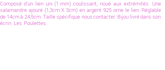 Drôle de créations de Bijoux Fantaisie, c'est un design inattendu que nous réservait Stephanie Ducauroix. Créé avec passion, ces Bijoux Fantaisie en Argent sauront combler chaque Femme amateur de bijoux et accessoires originaux. Il en reste 9 exemplaires, commandez rapidement. Le bijou vous sera expédié directement du site www.lespoulettes-bijoux.fr.