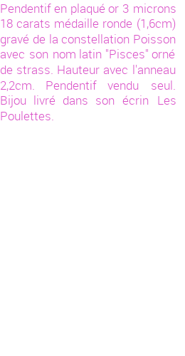 Drôle de créations de Bijoux Fantaisie, c'est un design inattendu que nous réservait Stephanie Ducauroix. Créé avec passion, ces Bijoux Fantaisie en Plaqué Or sauront combler chaque Femme amateur de bijoux et accessoires originaux. Il en reste 1 exemplaire, commandez rapidement. Le bijou vous sera expédié directement du site www.lespoulettes-bijoux.fr.