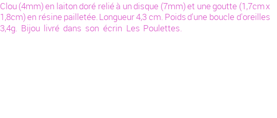 Drôle de créations de Bijoux Fantaisie, c'est un design inattendu que nous réservait Stephanie Ducauroix. Créé avec passion, ces Bijoux Fantaisie en  sauront combler chaque Femme amateur de bijoux et accessoires originaux. De couleur Multicolore, il possède les dimensions suivantes. Longueur de 43mm. Largeur de 18mm. Diamètre de 7mm. Il en reste 4 exemplaires, commandez rapidement. Le bijou vous sera expédié directement du site www.lespoulettes-bijoux.fr.