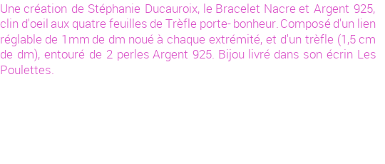 Drôle de créations de Bijoux Fantaisie, c'est un design inattendu que nous réservait Stephanie Ducauroix. Créé avec passion, ces Bijoux Fantaisie en Nacre sauront combler chaque Femme amateur de bijoux et accessoires originaux. Il en reste 22 exemplaires, commandez rapidement. Le bijou vous sera expédié directement du site www.lespoulettes-bijoux.fr, dans son écrin bleu turquoise original.