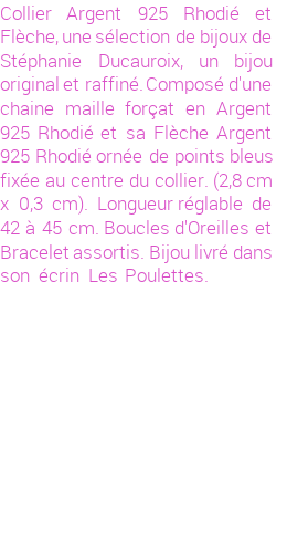 Drôle de créations de Bijoux Fantaisie, c'est un design inattendu que nous réservait Stephanie Ducauroix. Créé avec passion, ces Bijoux Fantaisie en Argent sauront combler chaque Femme amateur de bijoux et accessoires originaux. Il en reste 2 exemplaires, commandez rapidement. Le bijou vous sera expédié directement du site www.lespoulettes-bijoux.fr, dans son écrin bleu turquoise original.