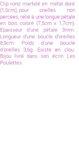 Drôle de créations de Bijoux Fantaisie, c'est un design inattendu que nous réservait Stephanie Ducauroix. Créé avec passion, ces Bijoux Fantaisie en  sauront combler chaque Femme amateur de bijoux et accessoires originaux. De couleur Multicolore, il possède les dimensions suivantes. Longueur de 90mm. Largeur de 17mm. Diamètre de 15mm. Il en reste 3 exemplaires, commandez rapidement. Le bijou vous sera expédié directement du site www.lespoulettes-bijoux.fr.