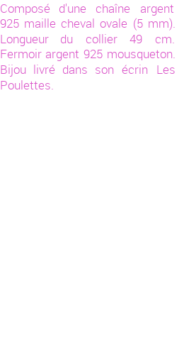 Drôle de créations de Bijoux Fantaisie, c'est un design inattendu que nous réservait Stephanie Ducauroix. Créé avec passion, ces Bijoux Fantaisie en Argent sauront combler chaque Femme amateur de bijoux et accessoires originaux. Il en reste 1 exemplaire, commandez rapidement. Le bijou vous sera expédié directement du site www.lespoulettes-bijoux.fr, dans son écrin bleu turquoise original.