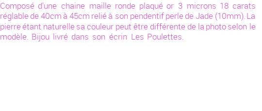 Drôle de créations de Bijoux Fantaisie, c'est un design inattendu que nous réservait Stephanie Ducauroix. Créé avec passion, ces Bijoux Fantaisie en Plaqué Or sauront combler chaque Femme amateur de bijoux et accessoires originaux. Il en reste 1 exemplaire, commandez rapidement. Le bijou vous sera expédié directement du site www.lespoulettes-bijoux.fr.