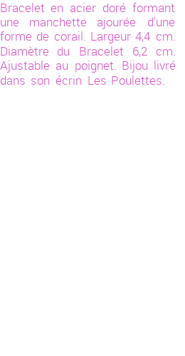 Drôle de créations de Bijoux Fantaisie, c'est un design inattendu que nous réservait Stephanie Ducauroix. Créé avec passion, ces Bijoux Fantaisie en Acier sauront combler chaque Femme amateur de bijoux et accessoires originaux. Il en reste 1 exemplaire, commandez rapidement. Le bijou vous sera expédié directement du site www.lespoulettes-bijoux.fr.