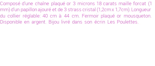 Drôle de créations de Bijoux Fantaisie, c'est un design inattendu que nous réservait Stephanie Ducauroix. Créé avec passion, ces Bijoux Fantaisie en Plaqué Or sauront combler chaque Femme amateur de bijoux et accessoires originaux. Il en reste 11 exemplaires, commandez rapidement. Le bijou vous sera expédié directement du site www.lespoulettes-bijoux.fr, dans son écrin bleu turquoise original.