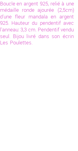 Drôle de créations de Bijoux Fantaisie, c'est un design inattendu que nous réservait Stephanie Ducauroix. Créé avec passion, ces Bijoux Fantaisie en Argent sauront combler chaque Femme amateur de bijoux et accessoires originaux. Il en reste 2 exemplaires, commandez rapidement. Le bijou vous sera expédié directement du site www.lespoulettes-bijoux.fr.