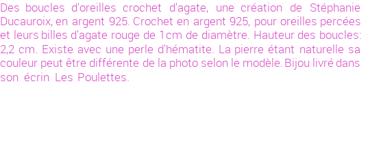 Drôle de créations de Bijoux Fantaisie, c'est un design inattendu que nous réservait Stephanie Ducauroix. Créé avec passion, ces Bijoux Fantaisie en Pierres Fines sauront combler chaque Femme amateur de bijoux et accessoires originaux. Il en reste 4 exemplaires, commandez rapidement. Le bijou vous sera expédié directement du site www.lespoulettes-bijoux.fr, dans son écrin bleu turquoise original.