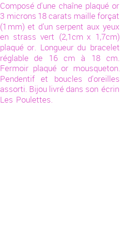 Drôle de créations de Bijoux Fantaisie, c'est un design inattendu que nous réservait Stephanie Ducauroix. Créé avec passion, ces Bijoux Fantaisie en Plaqué Or sauront combler chaque Femme amateur de bijoux et accessoires originaux. Il en reste 5 exemplaires, commandez rapidement. Le bijou vous sera expédié directement du site www.lespoulettes-bijoux.fr.