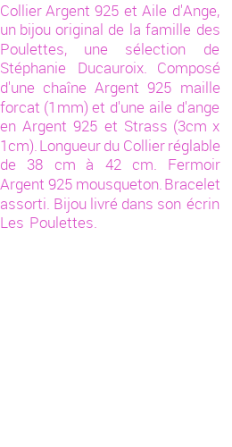 Drôle de créations de Bijoux Fantaisie, c'est un design inattendu que nous réservait Stephanie Ducauroix. Créé avec passion, ces Bijoux Fantaisie en Swarovski Strass sauront combler chaque Femme amateur de bijoux et accessoires originaux. Il en reste 4 exemplaires, commandez rapidement. Le bijou vous sera expédié directement du site www.lespoulettes-bijoux.fr, dans son écrin bleu turquoise original.