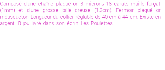 Drôle de créations de Bijoux Fantaisie, c'est un design inattendu que nous réservait Stephanie Ducauroix. Créé avec passion, ces Bijoux Fantaisie en Plaqué Or sauront combler chaque Femme amateur de bijoux et accessoires originaux. Il en reste 10 exemplaires, commandez rapidement. Le bijou vous sera expédié directement du site www.lespoulettes-bijoux.fr, dans son écrin bleu turquoise original.