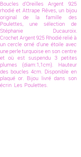 Drôle de créations de Bijoux Fantaisie, c'est un design inattendu que nous réservait Stephanie Ducauroix. Créé avec passion, ces Bijoux Fantaisie en Argent sauront combler chaque Femme amateur de bijoux et accessoires originaux. Il en reste 8 exemplaires, commandez rapidement. Le bijou vous sera expédié directement du site www.lespoulettes-bijoux.fr, dans son écrin bleu turquoise original.
