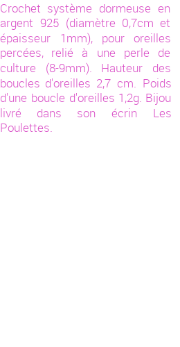 Drôle de créations de Bijoux Fantaisie, c'est un design inattendu que nous réservait Stephanie Ducauroix. Créé avec passion, ces Bijoux Fantaisie en Perles de Culture sauront combler chaque Femme amateur de bijoux et accessoires originaux. Il en reste 6 exemplaires, commandez rapidement. Le bijou vous sera expédié directement du site www.lespoulettes-bijoux.fr.