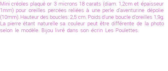 Drôle de créations de Bijoux Fantaisie, c'est un design inattendu que nous réservait Stephanie Ducauroix. Créé avec passion, ces Bijoux Fantaisie en Plaqué Or sauront combler chaque Femme amateur de bijoux et accessoires originaux. Il en reste 2 exemplaires, commandez rapidement. Le bijou vous sera expédié directement du site www.lespoulettes-bijoux.fr.