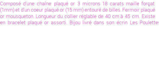Drôle de créations de Bijoux Fantaisie, c'est un design inattendu que nous réservait Stephanie Ducauroix. Créé avec passion, ces Bijoux Fantaisie en Plaqué Or sauront combler chaque Femme amateur de bijoux et accessoires originaux. Il en reste 5 exemplaires, commandez rapidement. Le bijou vous sera expédié directement du site www.lespoulettes-bijoux.fr, dans son écrin bleu turquoise original.