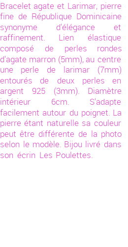 Drôle de créations de Bijoux Fantaisie, c'est un design inattendu que nous réservait Stephanie Ducauroix. Créé avec passion, ces Bijoux Fantaisie en Larimar sauront combler chaque Femme amateur de bijoux et accessoires originaux. Il en reste 1 exemplaire, commandez rapidement. Le bijou vous sera expédié directement du site www.lespoulettes-bijoux.fr, dans son écrin bleu turquoise original.
