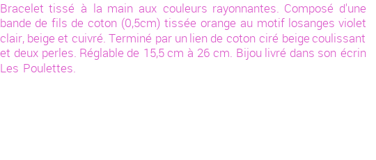 Drôle de créations de Bijoux Fantaisie, c'est un design inattendu que nous réservait Stephanie Ducauroix. Créé avec passion, ces Bijoux Fantaisie en Coton sauront combler chaque Femme amateur de bijoux et accessoires originaux. Il en reste 4 exemplaires, commandez rapidement. Le bijou vous sera expédié directement du site www.lespoulettes-bijoux.fr.