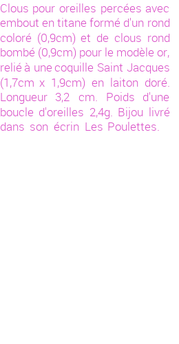 Drôle de créations de Bijoux Fantaisie, c'est un design inattendu que nous réservait Stephanie Ducauroix. Créé avec passion, ces Bijoux Fantaisie en  sauront combler chaque Femme amateur de bijoux et accessoires originaux. De couleur Or, il possède les dimensions suivantes. Longueur de 32mm. Largeur de 19mm. Diamètre de 9mm. Il en reste 6 exemplaires, commandez rapidement. Le bijou vous sera expédié directement du site www.lespoulettes-bijoux.fr.