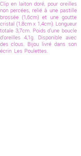 Drôle de créations de Bijoux Fantaisie, c'est un design inattendu que nous réservait Stephanie Ducauroix. Créé avec passion, ces Bijoux Fantaisie en  sauront combler chaque Femme amateur de bijoux et accessoires originaux. Il en reste 17 exemplaires, commandez rapidement. Le bijou vous sera expédié directement du site www.lespoulettes-bijoux.fr.