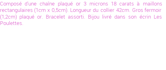 Drôle de créations de Bijoux Fantaisie, c'est un design inattendu que nous réservait Stephanie Ducauroix. Créé avec passion, ces Bijoux Fantaisie en Plaqué Or sauront combler chaque Femme amateur de bijoux et accessoires originaux. Il en reste 2 exemplaires, commandez rapidement. Le bijou vous sera expédié directement du site www.lespoulettes-bijoux.fr.
