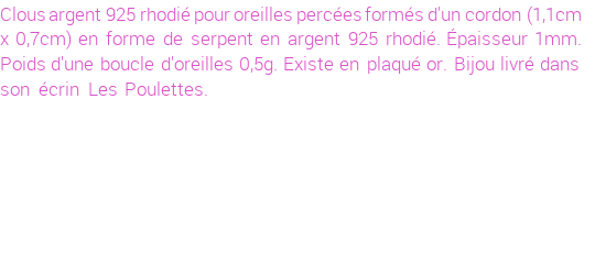 Drôle de créations de Bijoux Fantaisie, c'est un design inattendu que nous réservait Stephanie Ducauroix. Créé avec passion, ces Bijoux Fantaisie en Argent sauront combler chaque Femme amateur de bijoux et accessoires originaux. Il en reste 4 exemplaires, commandez rapidement. Le bijou vous sera expédié directement du site www.lespoulettes-bijoux.fr.