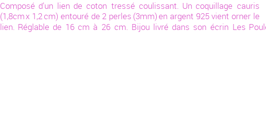 Drôle de créations de Bijoux Fantaisie, c'est un design inattendu que nous réservait Stephanie Ducauroix. Créé avec passion, ces Bijoux Fantaisie en Argent sauront combler chaque Femme amateur de bijoux et accessoires originaux. De couleur Argent, il possède les dimensions suivantes. Longueur de 260mm. Largeur de 18mm. Diamètre de 3mm. Il en reste 8 exemplaires, commandez rapidement. Le bijou vous sera expédié directement du site www.lespoulettes-bijoux.fr.