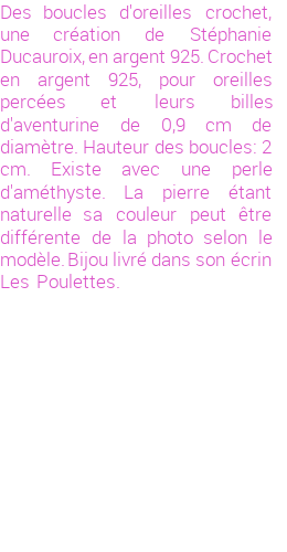 Drôle de créations de Bijoux Fantaisie, c'est un design inattendu que nous réservait Stephanie Ducauroix. Créé avec passion, ces Bijoux Fantaisie en Argent sauront combler chaque Femme amateur de bijoux et accessoires originaux. Il en reste 1 exemplaire, commandez rapidement. Le bijou vous sera expédié directement du site www.lespoulettes-bijoux.fr, dans son écrin bleu turquoise original.