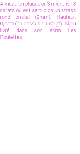 Drôle de créations de Bijoux Fantaisie, c'est un design inattendu que nous réservait Stephanie Ducauroix. Créé avec passion, ces Bijoux Fantaisie en Swarovski Strass sauront combler chaque Femme amateur de bijoux et accessoires originaux. Il en reste 1 exemplaire, commandez rapidement. Le bijou vous sera expédié directement du site www.lespoulettes-bijoux.fr, dans son écrin bleu turquoise original.