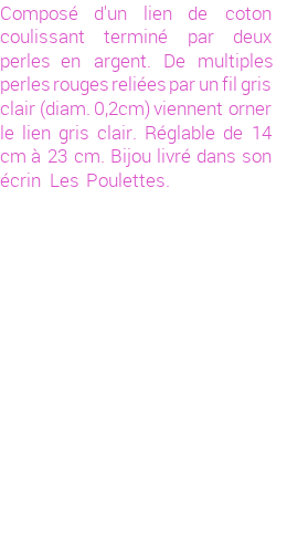 Drôle de créations de Bijoux Fantaisie, c'est un design inattendu que nous réservait Stephanie Ducauroix. Créé avec passion, ces Bijoux Fantaisie en Coton sauront combler chaque Femme amateur de bijoux et accessoires originaux. Il en reste 1 exemplaire, commandez rapidement. Le bijou vous sera expédié directement du site www.lespoulettes-bijoux.fr, dans son écrin bleu turquoise original.