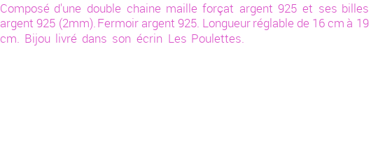Drôle de créations de Bijoux Fantaisie, c'est un design inattendu que nous réservait Stephanie Ducauroix. Créé avec passion, ces Bijoux Fantaisie en Argent sauront combler chaque Femme amateur de bijoux et accessoires originaux. Il en reste 3 exemplaires, commandez rapidement. Le bijou vous sera expédié directement du site www.lespoulettes-bijoux.fr.