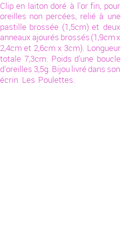 Drôle de créations de Bijoux Fantaisie, c'est un design inattendu que nous réservait Stephanie Ducauroix. Créé avec passion, ces Bijoux Fantaisie en  sauront combler chaque Femme amateur de bijoux et accessoires originaux. Il en reste 35 exemplaires, commandez rapidement. Le bijou vous sera expédié directement du site www.lespoulettes-bijoux.fr.