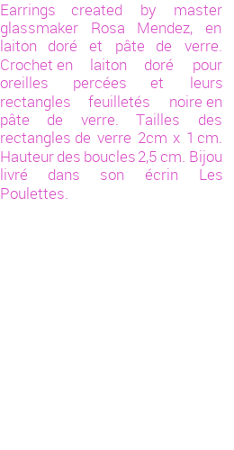 Drôle de créations de Bijoux Fantaisie, c'est un design inattendu que nous réservait Rosa Mendez. Créé avec passion, ces Bijoux Fantaisie en Verre sauront combler chaque Femme amateur de bijoux et accessoires originaux. Il en reste 3 exemplaires, commandez rapidement. Le bijou vous sera expédié directement du site www.lespoulettes-bijoux.fr, dans son écrin bleu turquoise original.