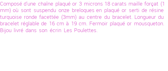 Drôle de créations de Bijoux Fantaisie, c'est un design inattendu que nous réservait Stephanie Ducauroix. Créé avec passion, ces Bijoux Fantaisie en Plaqué Or sauront combler chaque Femme amateur de bijoux et accessoires originaux. Il en reste 2 exemplaires, commandez rapidement. Le bijou vous sera expédié directement du site www.lespoulettes-bijoux.fr, dans son écrin bleu turquoise original.