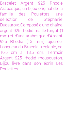 Drôle de créations de Bijoux Fantaisie, c'est un design inattendu que nous réservait Stephanie Ducauroix. Créé avec passion, ces Bijoux Fantaisie en Argent sauront combler chaque Femme amateur de bijoux et accessoires originaux. Il en reste 77 exemplaires, commandez rapidement. Le bijou vous sera expédié directement du site www.lespoulettes-bijoux.fr, dans son écrin bleu turquoise original.