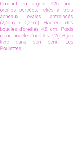 Drôle de créations de Bijoux Fantaisie, c'est un design inattendu que nous réservait Stephanie Ducauroix. Créé avec passion, ces Bijoux Fantaisie en Argent sauront combler chaque Femme amateur de bijoux et accessoires originaux. Il en reste 2 exemplaires, commandez rapidement. Le bijou vous sera expédié directement du site www.lespoulettes-bijoux.fr.