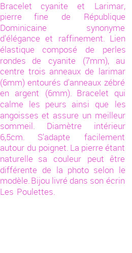 Drôle de créations de Bijoux Fantaisie, c'est un design inattendu que nous réservait Stephanie Ducauroix. Créé avec passion, ces Bijoux Fantaisie en Larimar sauront combler chaque Homme amateur de bijoux et accessoires originaux. Il en reste 1 exemplaire, commandez rapidement. Le bijou vous sera expédié directement du site www.lespoulettes-bijoux.fr, dans son écrin bleu turquoise original.