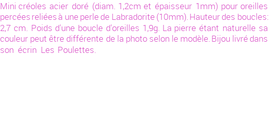 Drôle de créations de Bijoux Fantaisie, c'est un design inattendu que nous réservait Stephanie Ducauroix. Créé avec passion, ces Bijoux Fantaisie en Acier sauront combler chaque Femme amateur de bijoux et accessoires originaux. Il en reste 2 exemplaires, commandez rapidement. Le bijou vous sera expédié directement du site www.lespoulettes-bijoux.fr.