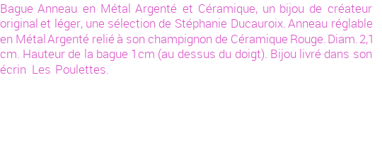 Drôle de créations de Bijoux Fantaisie, c'est un design inattendu que nous réservait Stephanie Ducauroix. Créé avec passion, ces Bijoux Fantaisie en Céramique sauront combler chaque Femme amateur de bijoux et accessoires originaux. Il en reste 1 exemplaire, commandez rapidement. Le bijou vous sera expédié directement du site www.lespoulettes-bijoux.fr, dans son écrin bleu turquoise original.