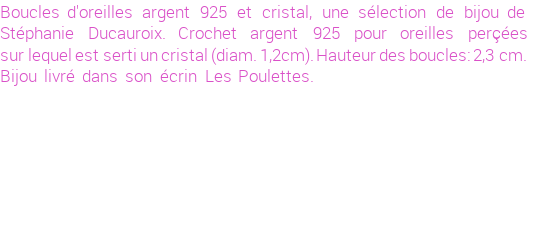 Drôle de créations de Bijoux Fantaisie, c'est un design inattendu que nous réservait Stephanie Ducauroix. Créé avec passion, ces Bijoux Fantaisie en Verre sauront combler chaque Femme amateur de bijoux et accessoires originaux. Il en reste 1 exemplaire, commandez rapidement. Le bijou vous sera expédié directement du site www.lespoulettes-bijoux.fr, dans son écrin bleu turquoise original.