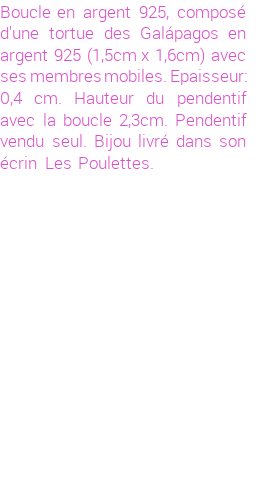 Drôle de créations de Bijoux Fantaisie, c'est un design inattendu que nous réservait Stephanie Ducauroix. Créé avec passion, ces Bijoux Fantaisie en Argent sauront combler chaque Femme amateur de bijoux et accessoires originaux. Il en reste 12 exemplaires, commandez rapidement. Le bijou vous sera expédié directement du site www.lespoulettes-bijoux.fr.