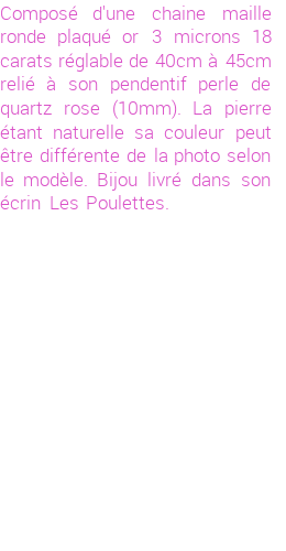 Drôle de créations de Bijoux Fantaisie, c'est un design inattendu que nous réservait Stephanie Ducauroix. Créé avec passion, ces Bijoux Fantaisie en Plaqué Or sauront combler chaque Femme amateur de bijoux et accessoires originaux. Il en reste 1 exemplaire, commandez rapidement. Le bijou vous sera expédié directement du site www.lespoulettes-bijoux.fr.