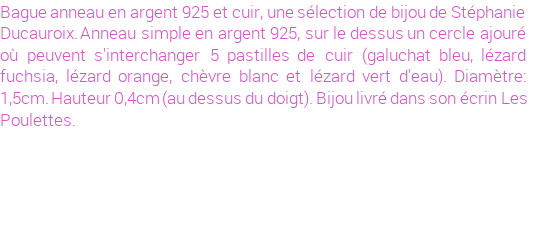 Drôle de créations de Bijoux Fantaisie, c'est un design inattendu que nous réservait Stephanie Ducauroix. Créé avec passion, ces Bijoux Fantaisie en Argent sauront combler chaque Femme amateur de bijoux et accessoires originaux. Il en reste 3 exemplaires, commandez rapidement. Le bijou vous sera expédié directement du site www.lespoulettes-bijoux.fr, dans son écrin bleu turquoise original.