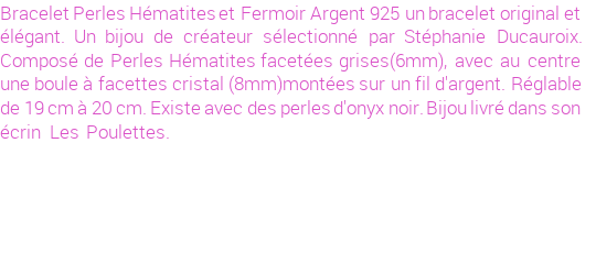 Drôle de créations de Bijoux Fantaisie, c'est un design inattendu que nous réservait Stephanie Ducauroix. Créé avec passion, ces Bijoux Fantaisie en Argent sauront combler chaque Femme amateur de bijoux et accessoires originaux. Il en reste 1 exemplaire, commandez rapidement. Le bijou vous sera expédié directement du site www.lespoulettes-bijoux.fr, dans son écrin bleu turquoise original.