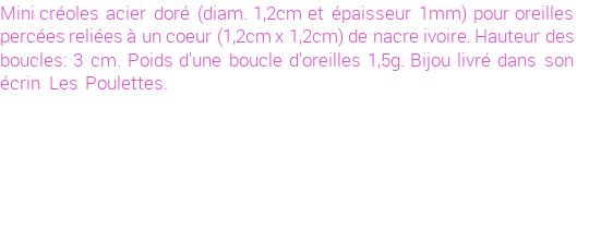Drôle de créations de Bijoux Fantaisie, c'est un design inattendu que nous réservait Stephanie Ducauroix. Créé avec passion, ces Bijoux Fantaisie en Acier sauront combler chaque Femme amateur de bijoux et accessoires originaux. Il en reste 2 exemplaires, commandez rapidement. Le bijou vous sera expédié directement du site www.lespoulettes-bijoux.fr.