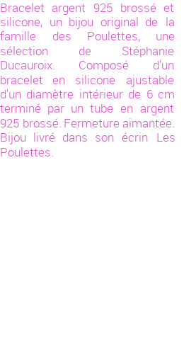 Drôle de créations de Bijoux Fantaisie, c'est un design inattendu que nous réservait Stephanie Ducauroix. Créé avec passion, ces Bijoux Fantaisie en Argent sauront combler chaque Femme amateur de bijoux et accessoires originaux. Il en reste 6 exemplaires, commandez rapidement. Le bijou vous sera expédié directement du site www.lespoulettes-bijoux.fr, dans son écrin bleu turquoise original.