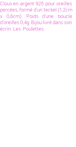 Drôle de créations de Bijoux Fantaisie, c'est un design inattendu que nous réservait Stephanie Ducauroix. Créé avec passion, ces Bijoux Fantaisie en Argent sauront combler chaque Femme amateur de bijoux et accessoires originaux. Il en reste 3 exemplaires, commandez rapidement. Le bijou vous sera expédié directement du site www.lespoulettes-bijoux.fr.