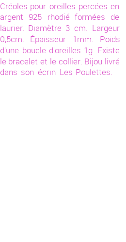 Drôle de créations de Bijoux Fantaisie, c'est un design inattendu que nous réservait Stephanie Ducauroix. Créé avec passion, ces Bijoux Fantaisie en Argent sauront combler chaque Femme amateur de bijoux et accessoires originaux. Il en reste 3 exemplaires, commandez rapidement. Le bijou vous sera expédié directement du site www.lespoulettes-bijoux.fr.