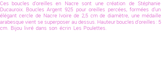 Drôle de créations de Bijoux Fantaisie, c'est un design inattendu que nous réservait Stephanie Ducauroix. Créé avec passion, ces Bijoux Fantaisie en Nacre sauront combler chaque Femme amateur de bijoux et accessoires originaux. Il en reste 5 exemplaires, commandez rapidement. Le bijou vous sera expédié directement du site www.lespoulettes-bijoux.fr, dans son écrin bleu turquoise original.